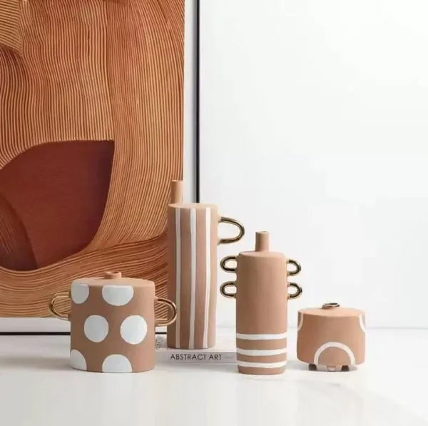 Modern Ceramic Vases with Unique Designs